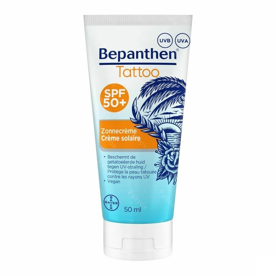 Bepanthen Tattoo Zonnecrème SPF50+ 50ml