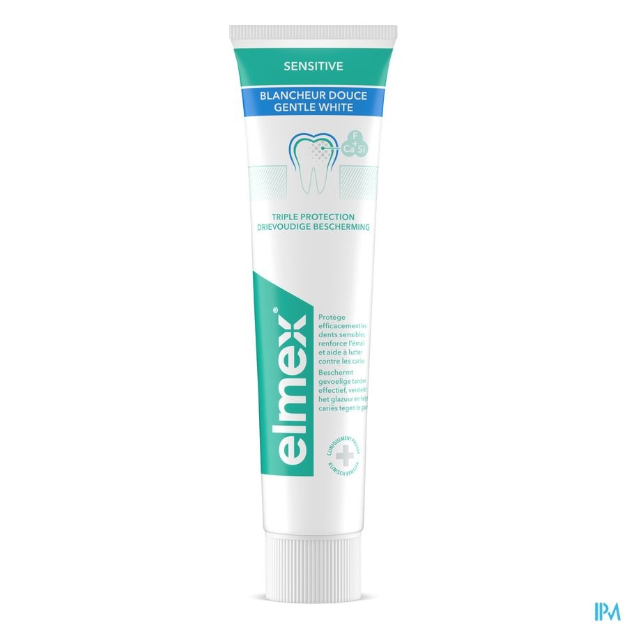 Elmex Sensitive Gentle White Tandpasta 75ml