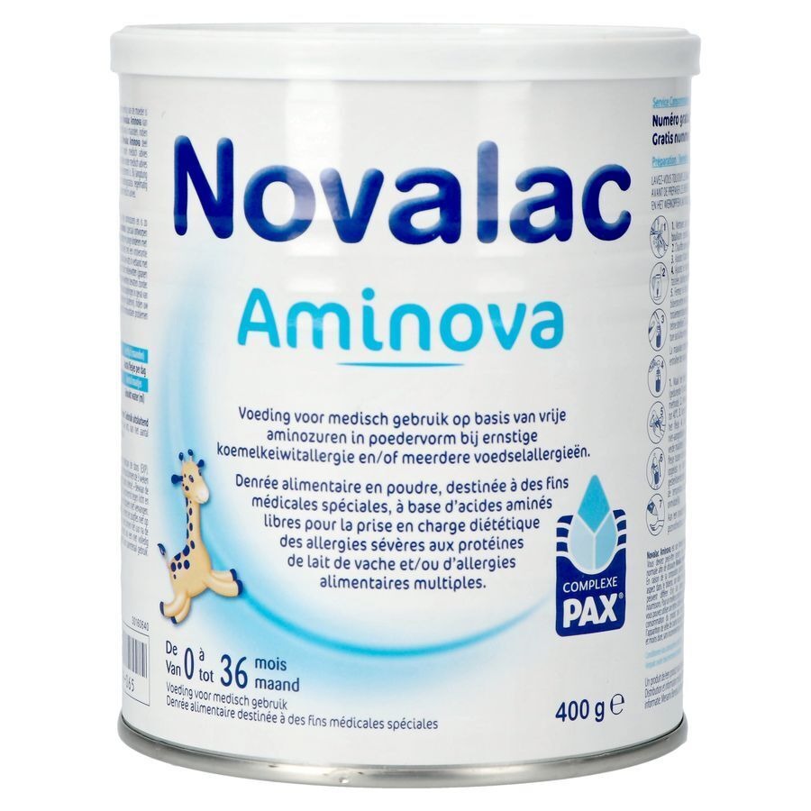 Novalac Aminova 0-36 Maanden 400g