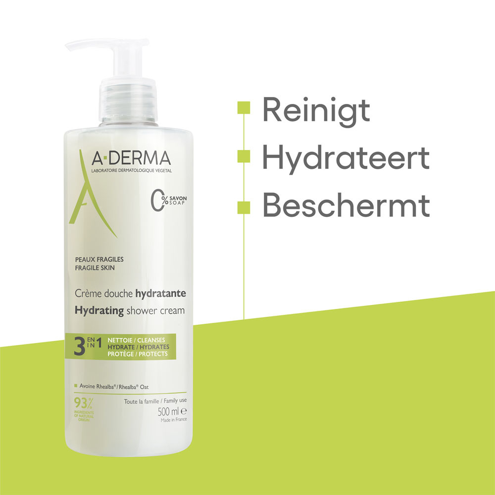 A-Derma Hydraterende Douchecrème 750ml
