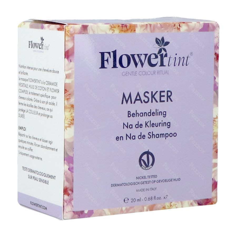 Flowertint Masker Na Kleuring & Shampoo 7x20ml