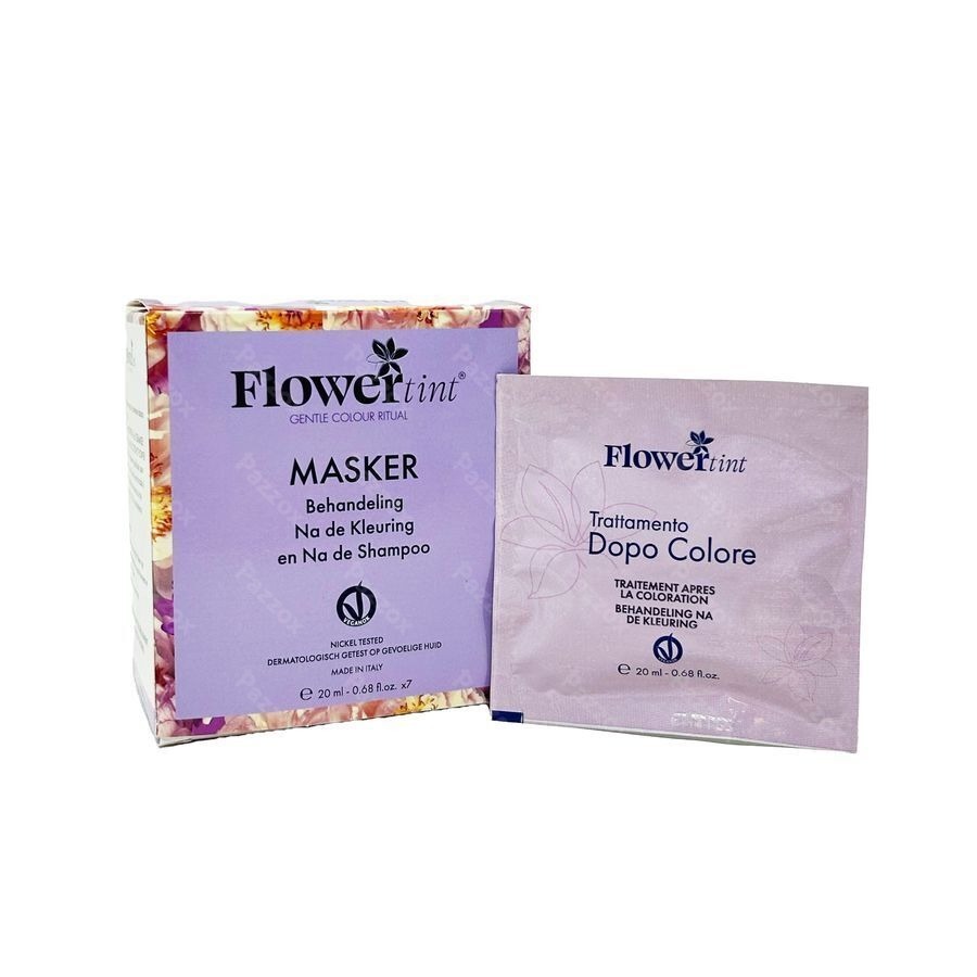 Flowertint Masker Na Kleuring & Shampoo 7x20ml