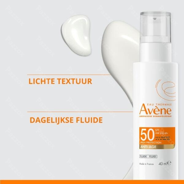 Avène Zon SPF 50+ Anti-age Fluide 40ml