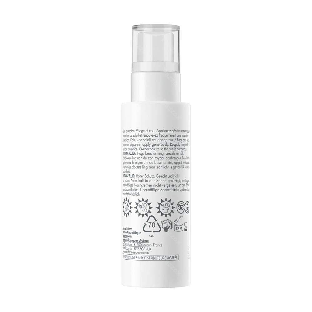 Avène Zon SPF 50+ Anti-age Fluide 40ml