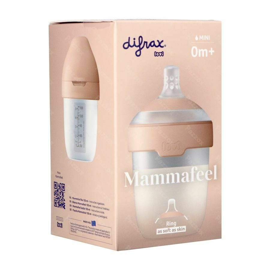 Difrax Mammafeel Zuigfles 150ml