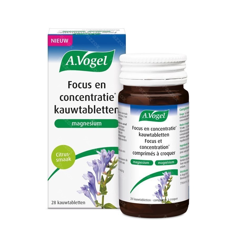 A.Vogel Focus en Concentratie 28 Kauwtabletten