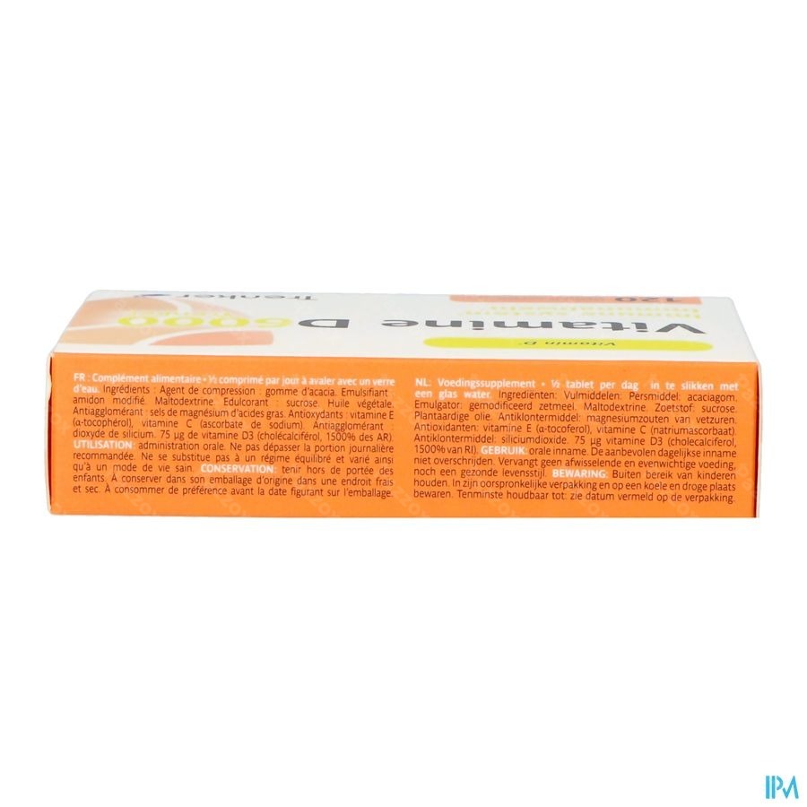 Vitamine D6000 Trenker Tabl 120 Nf