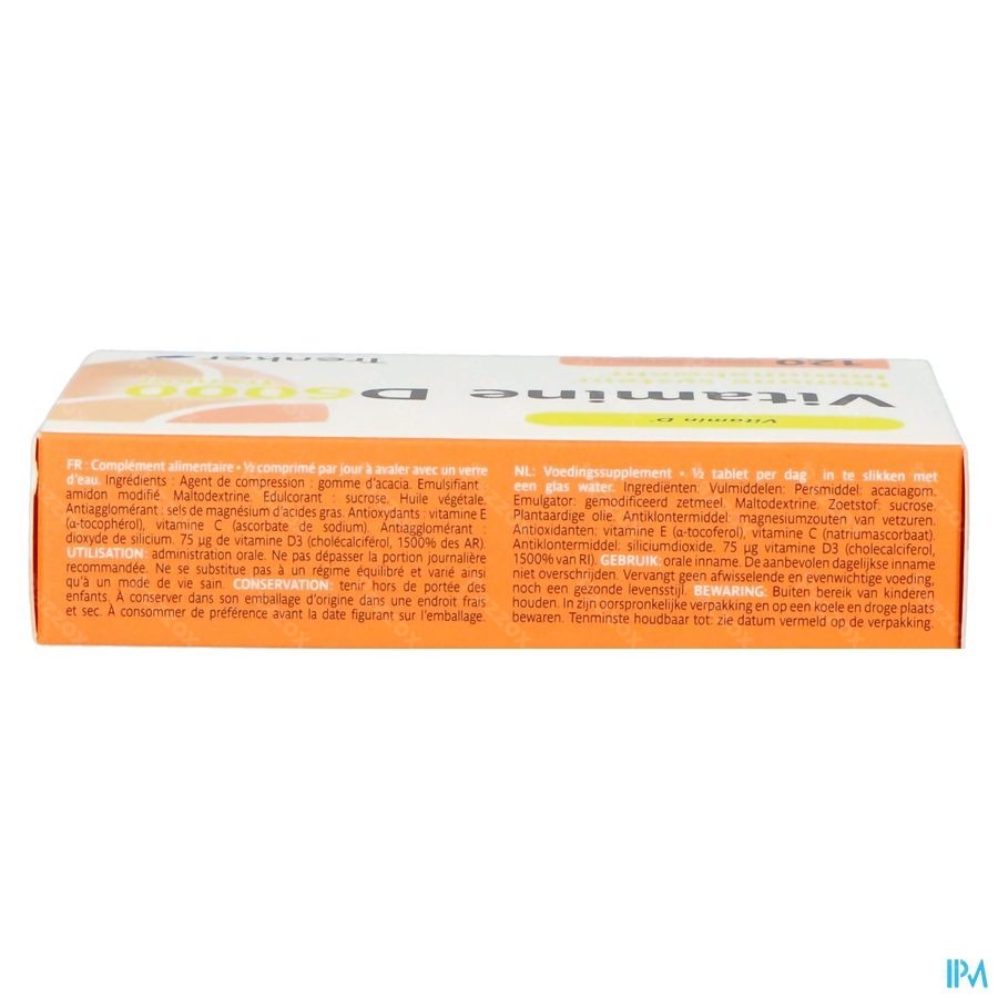 Vitamine D6000 Trenker Tabl 120 Nf