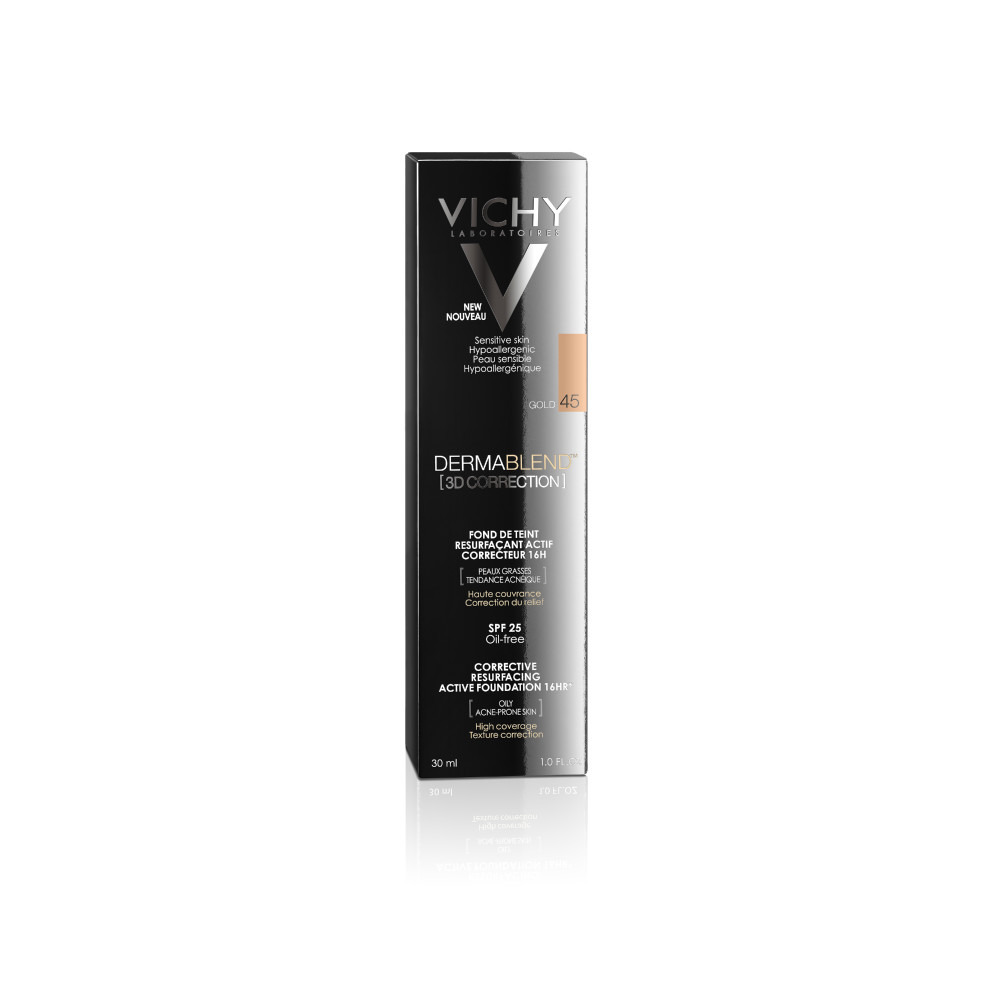 Vichy Dermablend Foundation 3D Correction 45 - Gold 30ml