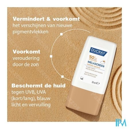 Ducray Melascreen Control 365days Spf50+getint30ml