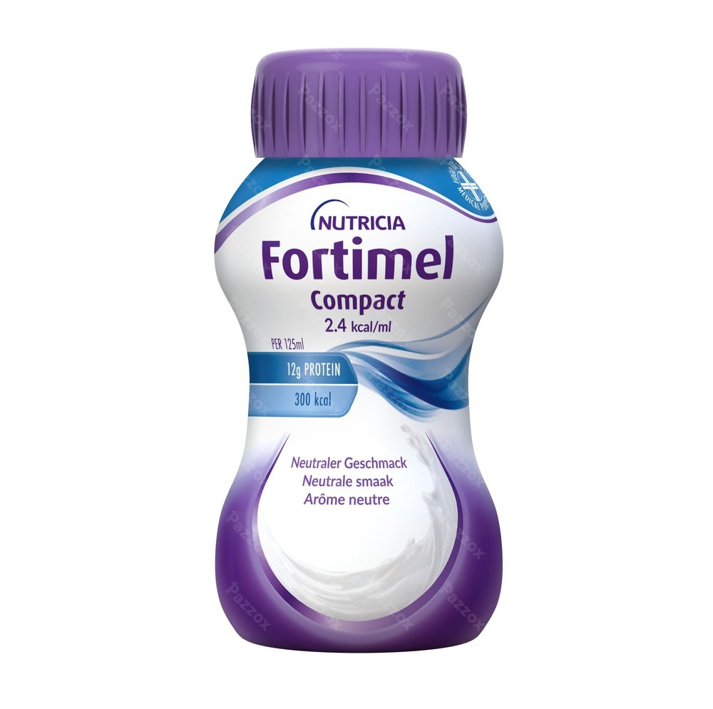 Fortimel Compact 2.4kcal Neutraal 4x125ml