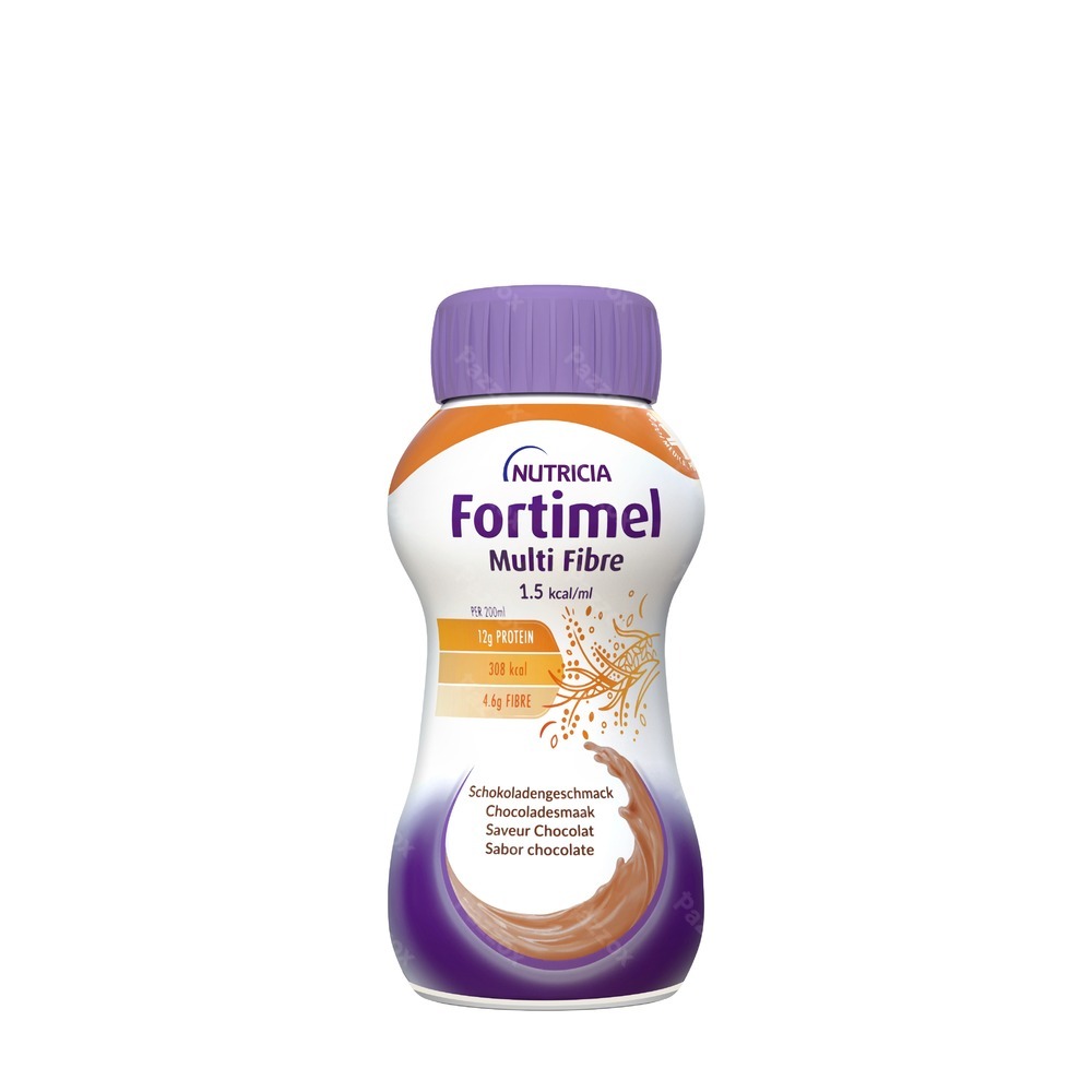 Fortimel Multifiber 1.5kcal Chocolade 4x200ml