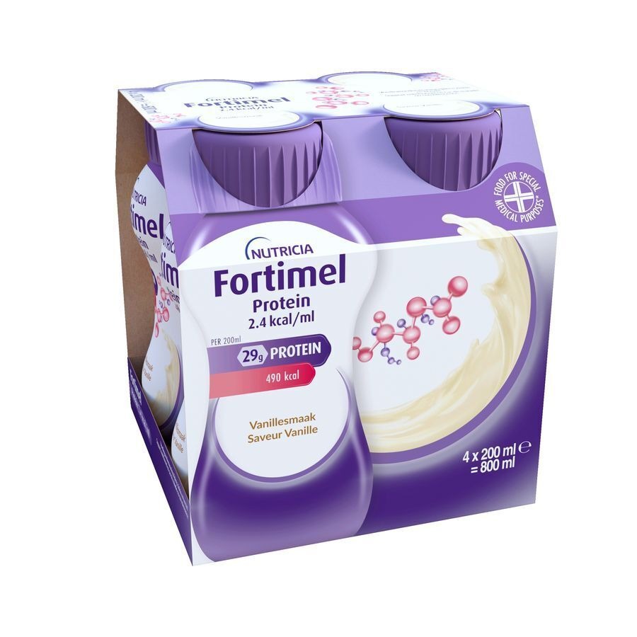 Fortimel Protein 2.4kcal Vanille 4x200ml