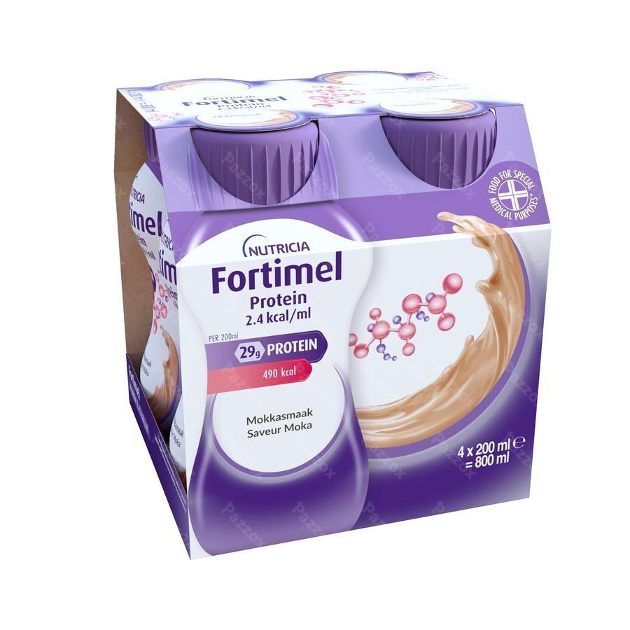 Fortimel Protein 2.4kcal Mokka 4x200ml
