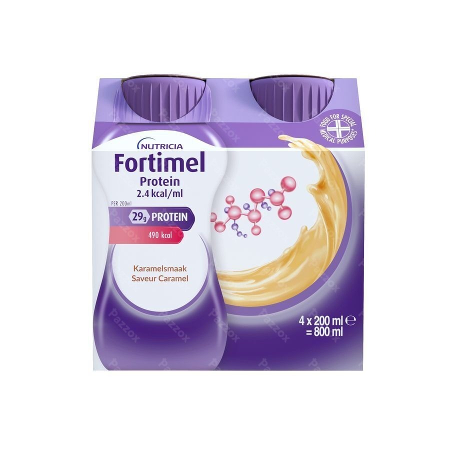 Fortimel Protein 2.4kcal Caramel 4x200ml