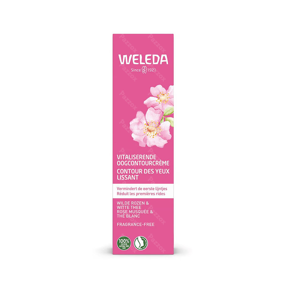 Weleda Wilde Rozen en Witte Thee Vitaliserende Oogcontourcrème 12ml