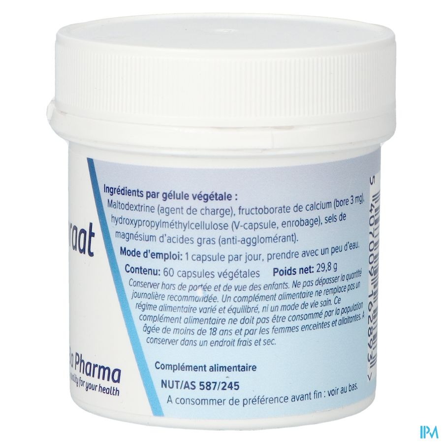Deba Pharma Calciumfructoboraat 60 Capsules