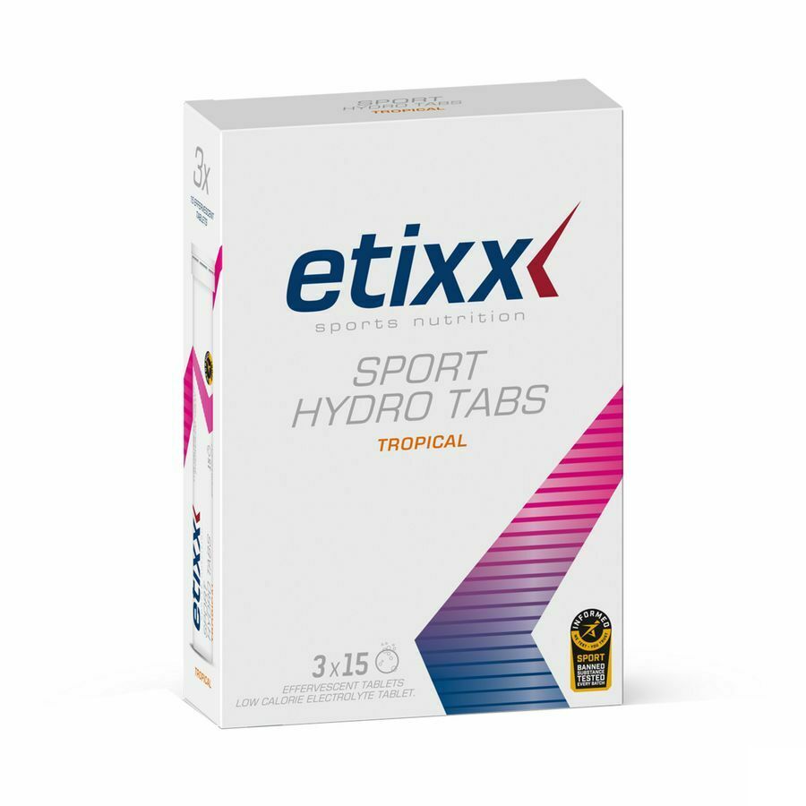 Sport Hydro Tabs Tropical 3x15T - Etixx Sports Nutrition