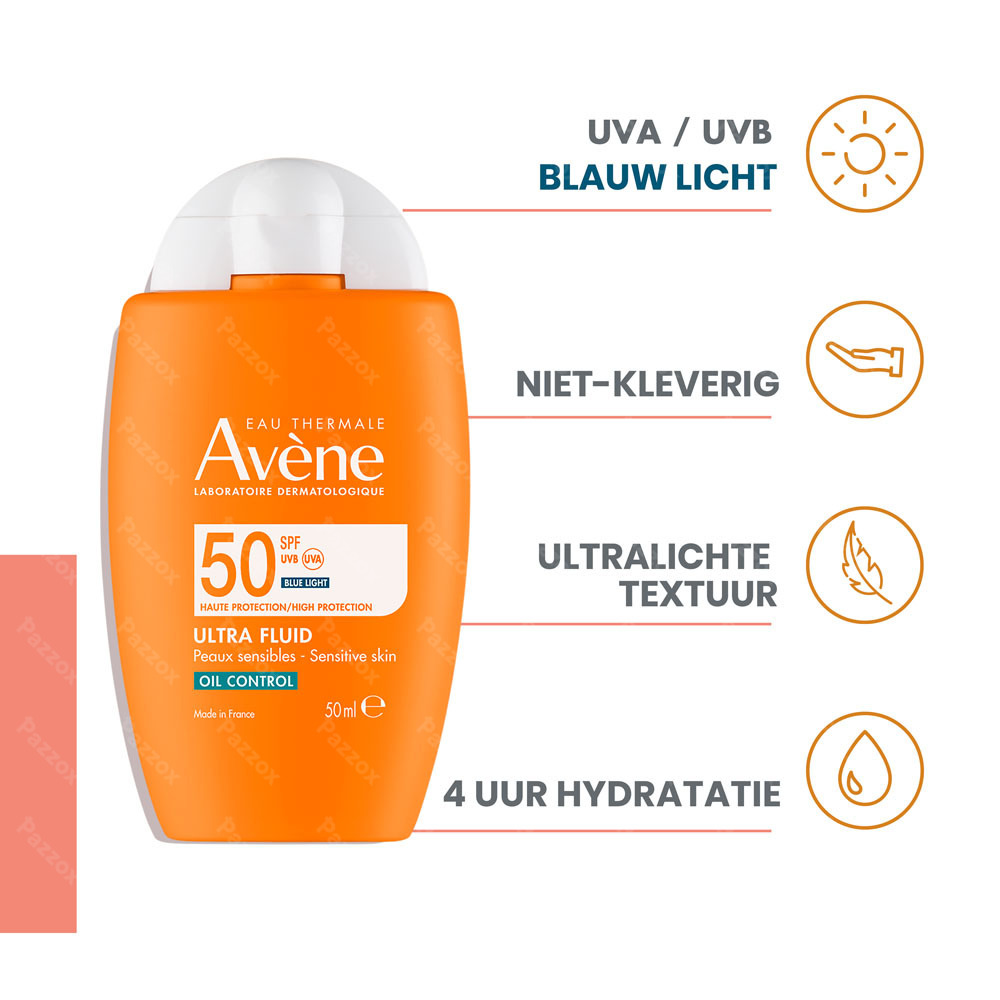 Avène Ultra Fluid Oil Control SPF50 50ml