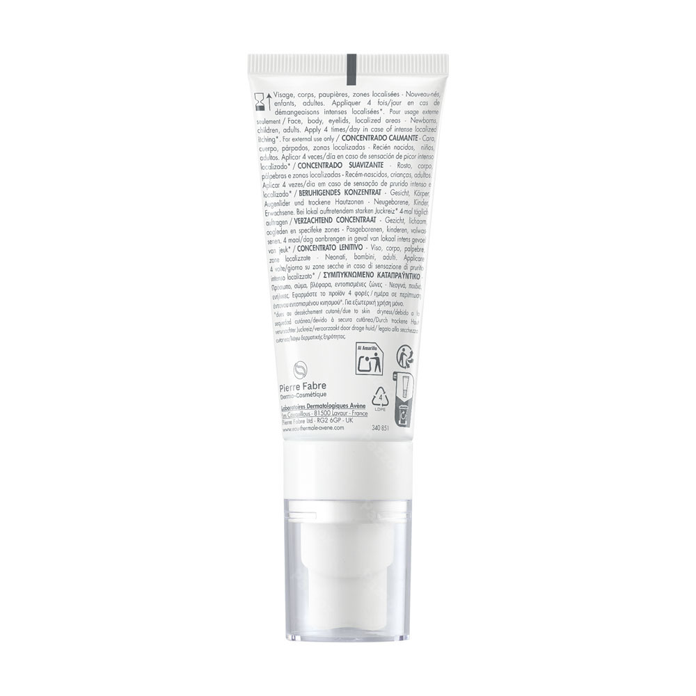    Avène XeraCalm A.D Kalmerende Concentraat, Droge zones met neiging tot atopisch eczeem, intense jeuk 40ml