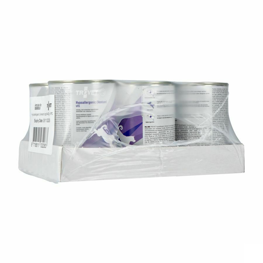 Trovet Vpd Hypoallergenic Hond 6x400g