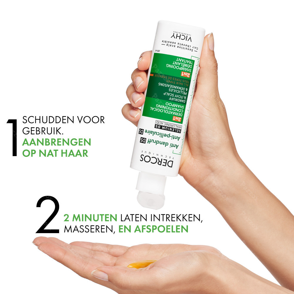 Vichy Dercos 2-in-1 Shampoo + Conditioner 200ml