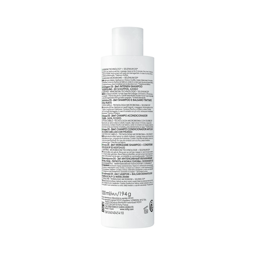 Vichy Dercos 2-in-1 Shampoo + Conditioner 200ml