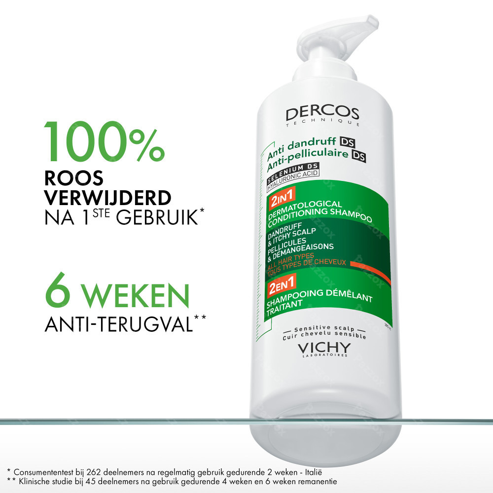 Vichy Dercos 2-in-1 Shampoo + Conditioner 400ml