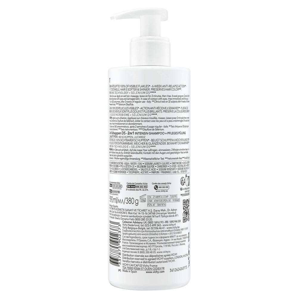 Vichy Dercos 2-in-1 Shampoo + Conditioner 400ml