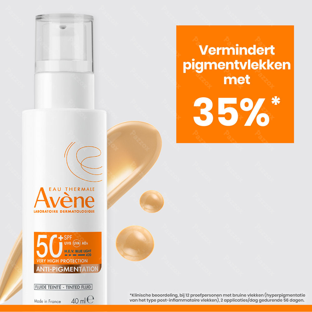 Avene Zon SPF 50+ Anti-pigment Fluide 40ml