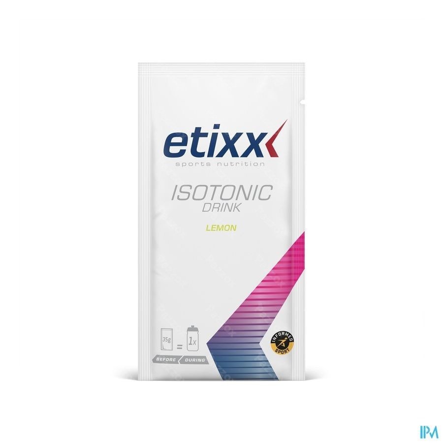 Etixx Isotonic Lemon 8x35g Poeder