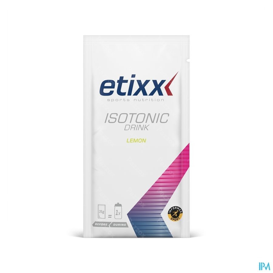 Etixx Isotonic Lemon 8x35g Poeder