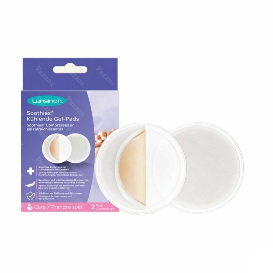 Lansinoh Borstvoeding Soothies Verzachtende Patches 2 Stuks