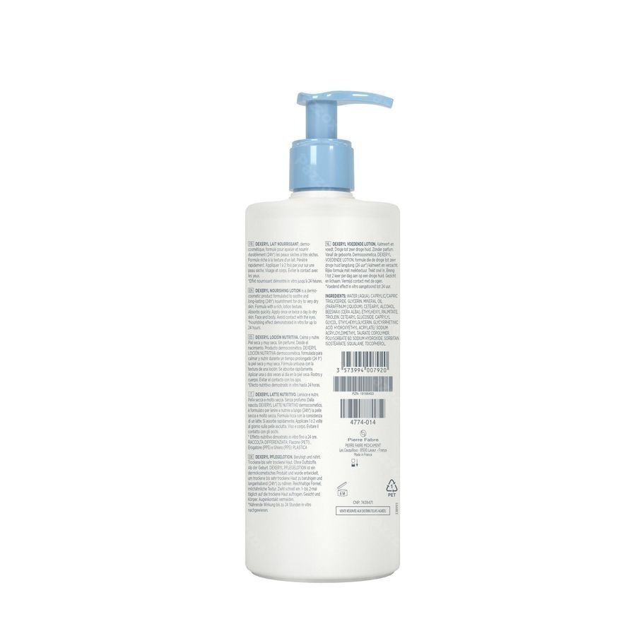 Dexeryl Voedende Lotion 500ml