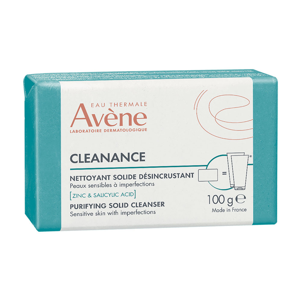 Avène Cleanance Reinigend wasblokje, Vette huid, Onzuiverheden 100g