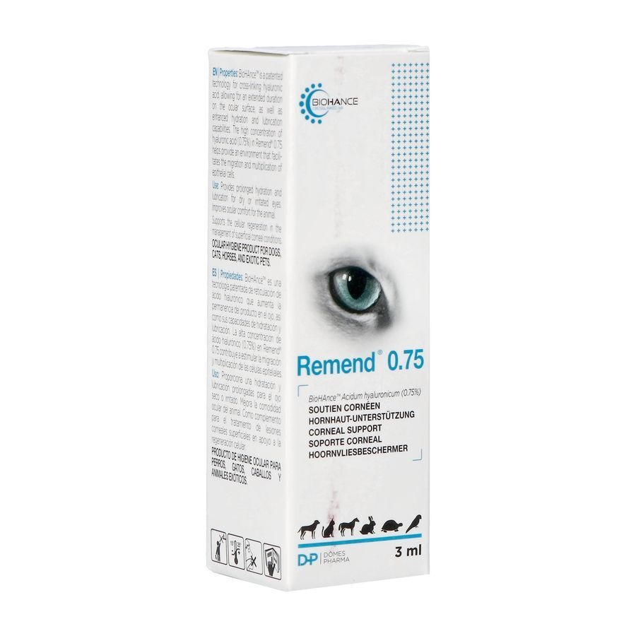 Remend 0.75 Hoornvliesbeschermer 3ml