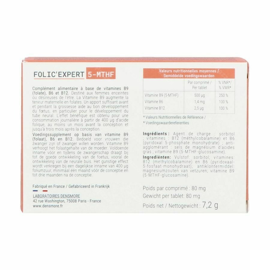 Folic'expert Tabl 90