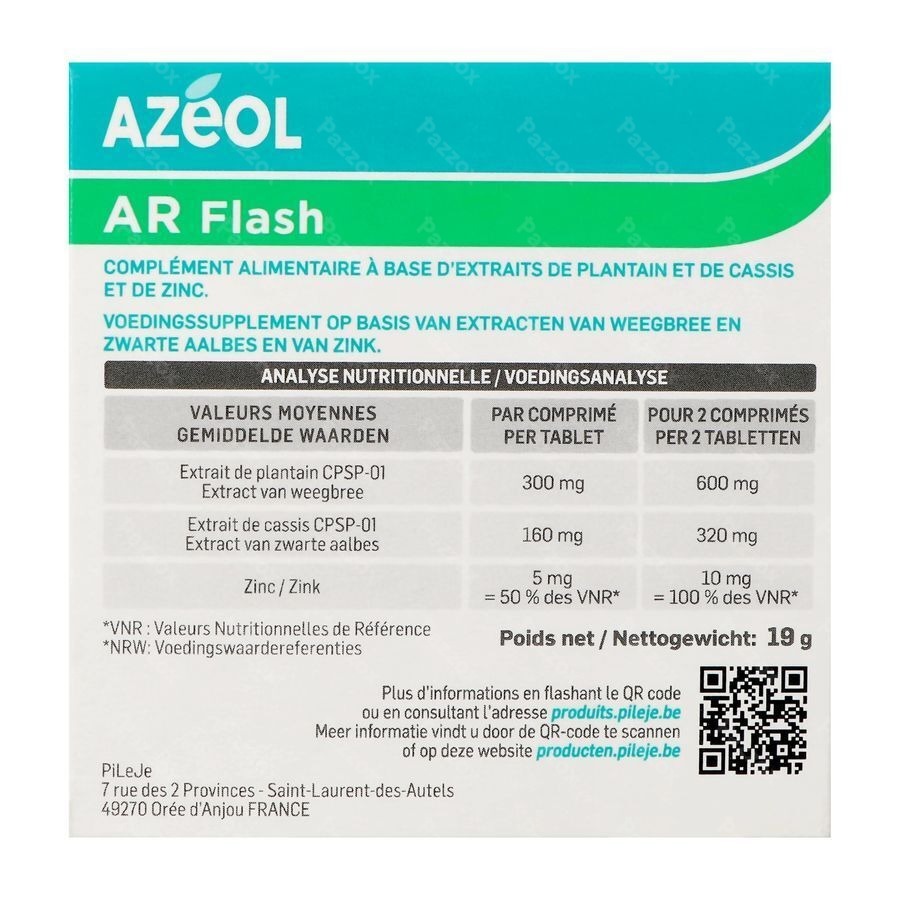 Azeol Ar Flash Tabl 30