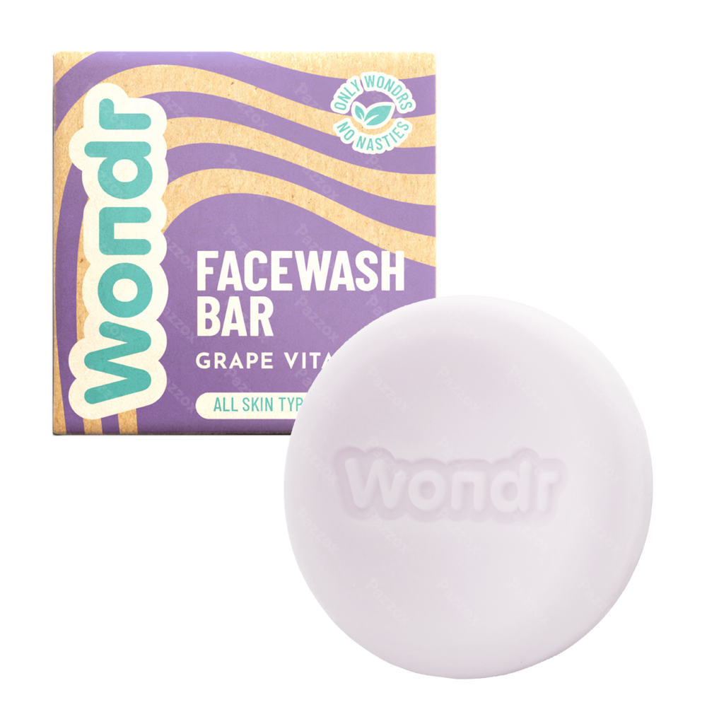 Wondr Facewash Bar Grape Vitality 83g