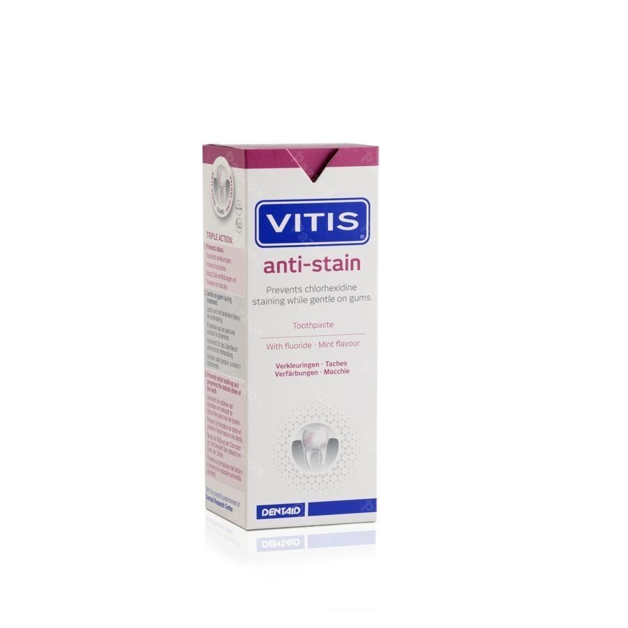 Vitis Anti-Stain Tandpasta 50ml