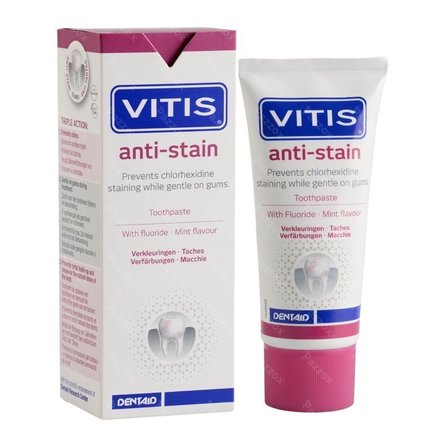 Vitis Anti-Stain Tandpasta 50ml