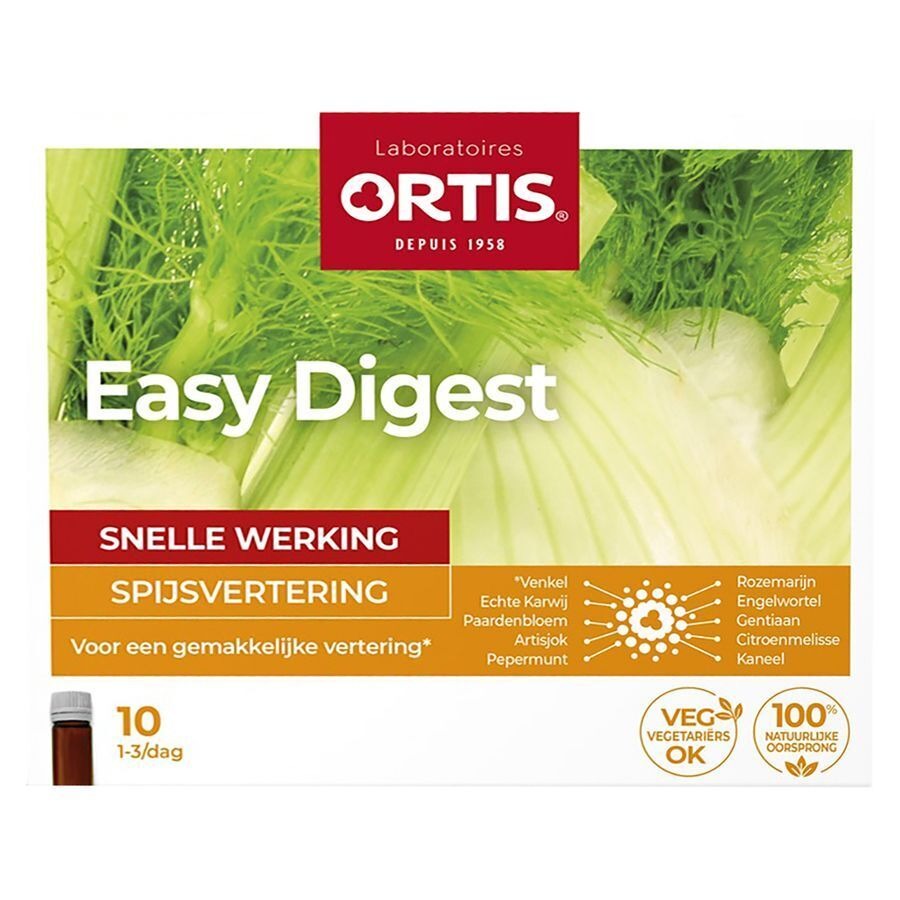 Ortis Easy Digest Shots 10x15ml