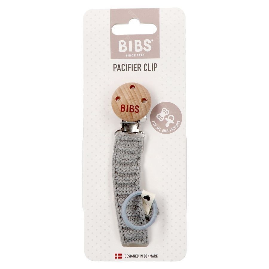 Bibs Fopspeenketting Knitted Cloud