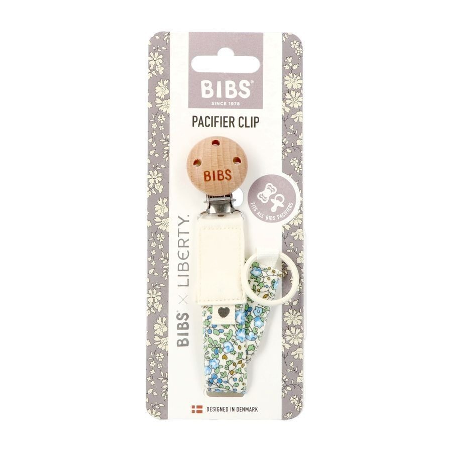 Bibs Fopspeenketting Liberty Ivory&sage