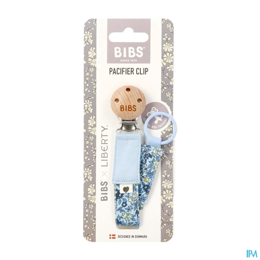 Bibs Fopspeenketting Liberty Blue