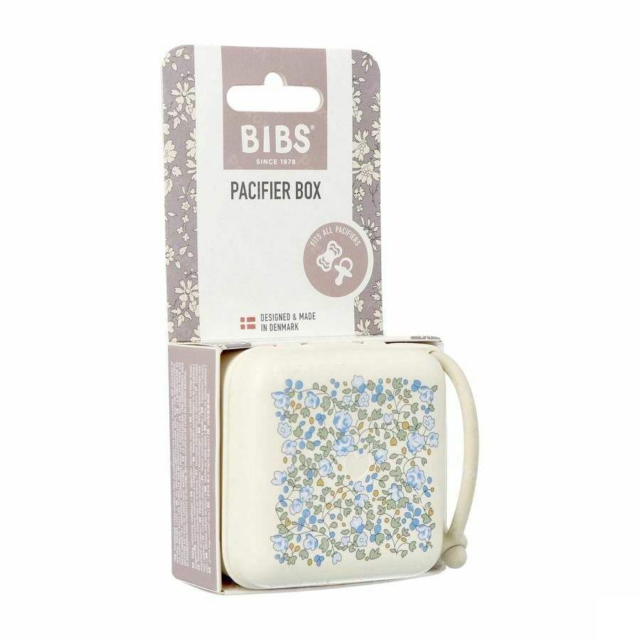 Bibs Fopspeenbox Liberty Ivory&sage