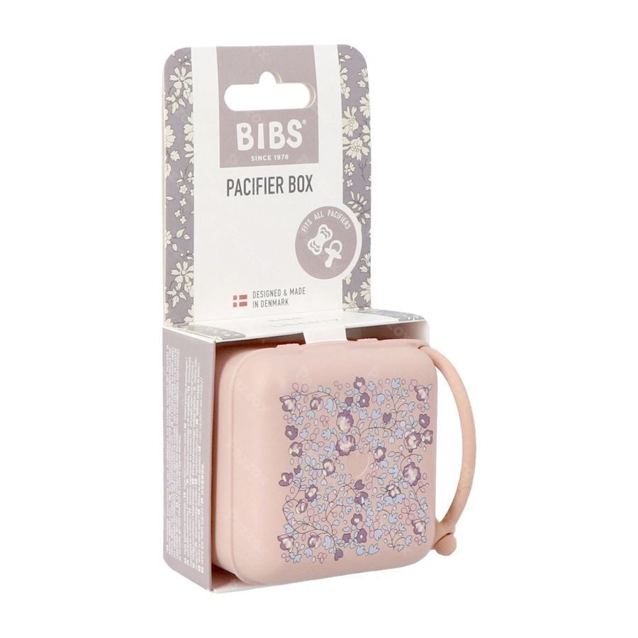 Bibs Fopspeenbox Liberty Blush