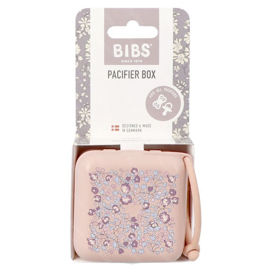 Bibs Fopspeenbox Liberty Blush