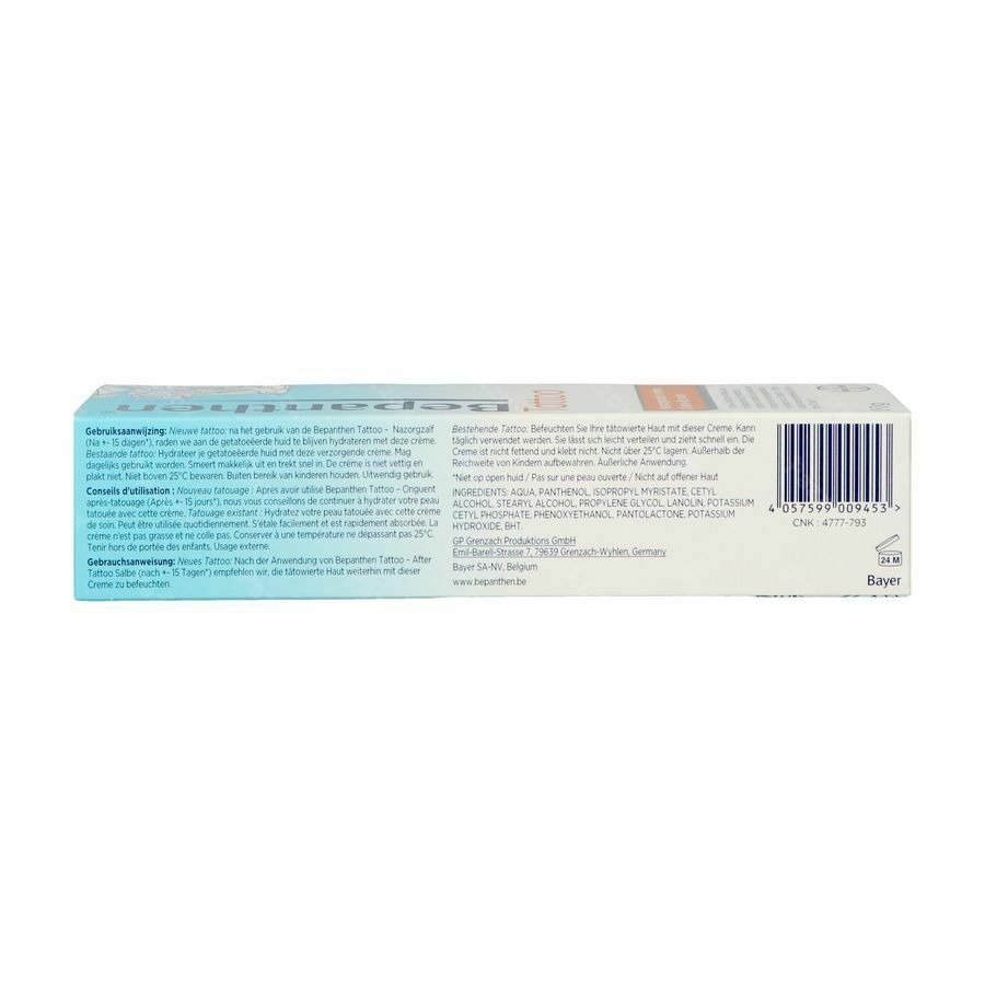 Bepanthen Tattoo Verzorging Tube 100g