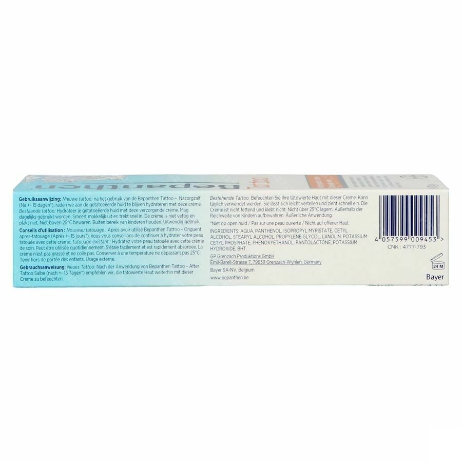 Bepanthen Tattoo Verzorging Tube 100g